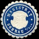 Siegelmarke Magistrat Sohrau W0310268