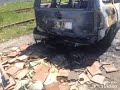 Żory: spalony pojazd Renault
